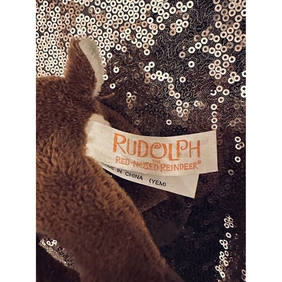 Rudolph The Red Nosed Reindeer Plush Stuffed Animal 11” P11 - Picture 5 of 5